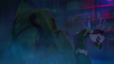[muffled grunts] - Gremlins: Secrets of the Mogwai