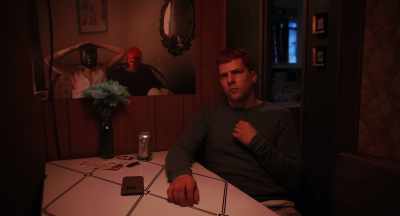 [muffled, indistinct
chatter on TV] - Manodrome