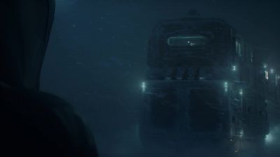 - [muffled]
Mom! Mom! - Snowpiercer