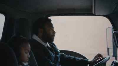 (muffled music playing
through headphones) - Atlanta
