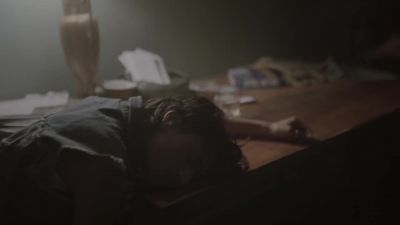 [muffled music playing] - The Sinner
