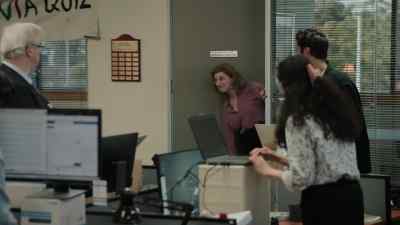 [muffled phone conversations] - The Office
