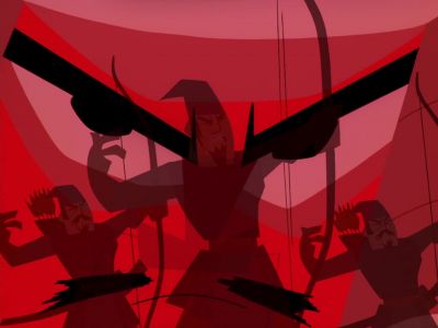 (MUFFLED SCREAMING) - Samurai Jack