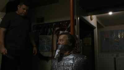 [muffled shouts] - Sneaky Pete