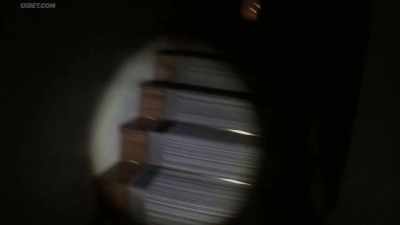 (muffled voice recording playing) - The Fear Footage