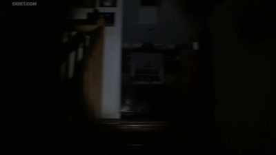 (muffled voice recording playing) - The Fear Footage