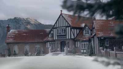 -[mugs clank]
-[knock at the door] - Mistletoe Ranch