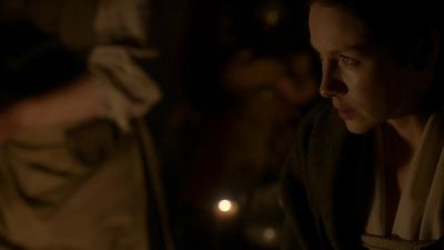 Mugs of beer all around, - Outlander