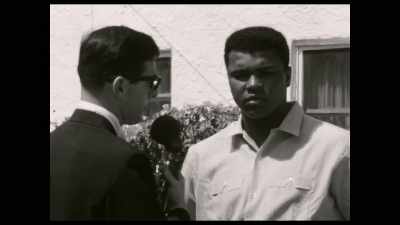 Muhammad Ali becomes part
of this chorus, - Blood Brothers: Malcolm X and Muhammad Ali
