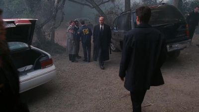 Mulder, you're not
supposed to be out here. - The X-Files