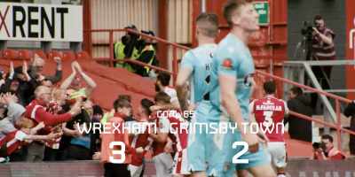 Mullin puts Wrexham ahead!
Come on! Come on! - Welcome to Wrexham