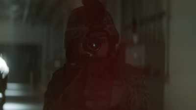 Multiple targets ahead.[Walker growling] - The Walking Dead: World Beyond