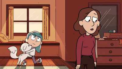 -Mum, no!
-All I ask is that you keep an open mind. - Hilda