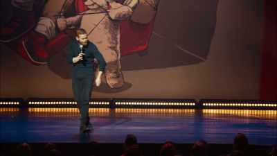 [mumbling goofily] - Andrew Santino: Home Field Advantage