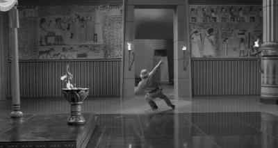 [Mumbling]
[Yelling] - Abbott and Costello Meet the Mummy