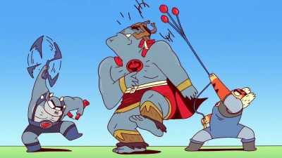 [Mumm-Ra grunting, screaming] - ThunderCats Roar
