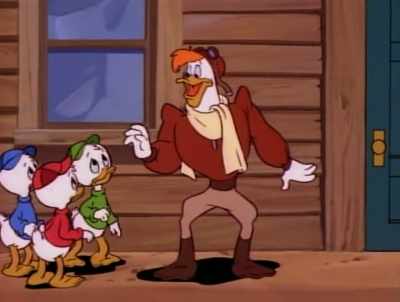 -[mummies cheering]
-Delicious bo-rrito! - DuckTales