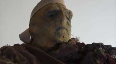 (mummy grumbling)
(werewolf growling) - Bride of the Werewolf