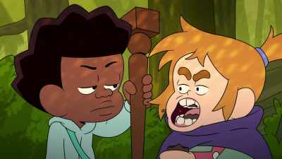 [munching loudly] - Craig Before the Creek