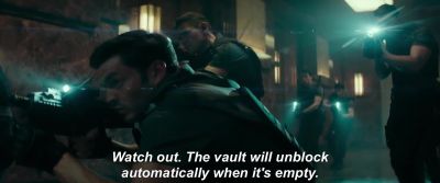 [Muñoz on radio
in Spanish] - The Vault