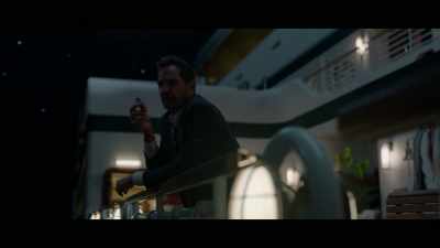 Murdered in his stateroom...
via harpoon gun, apparently. - Death and Other Details