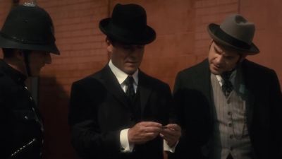 Murdoch:
It's a nameplate. - Murdoch Mysteries