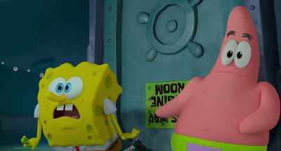 [murmuring, laughing] - Plankton: The Movie