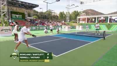 MURRAY BARTLETT
IS SERVING, DOWN 6-9. - Pickled
