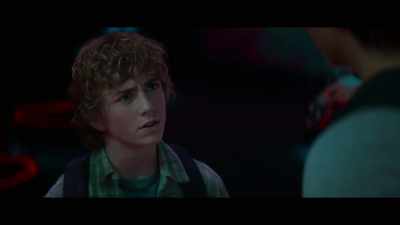 [♪ music becomes tense] - Percy Jackson and the Olympians