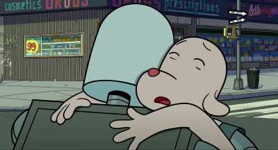 [Music concludes;
Soft, jaunty humming] - Robot Dreams