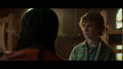 - [♪ music continues]
- [Luke exhales] - Percy Jackson and the Olympians