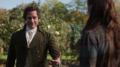 [music continues] - Paging Mr. Darcy