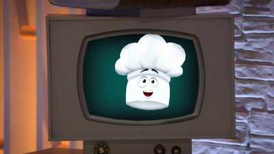 (music crescendos) - Secret Chef