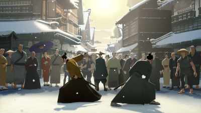 [music ends] - BLUE EYE SAMURAI