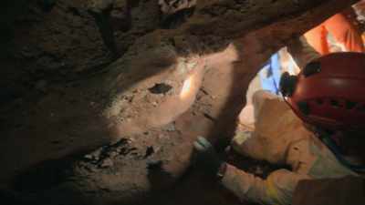 [MUSIC FADES OUT] - Unknown: Cave of Bones