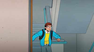 - [♪ music fades]
- [school bell rings] - Your Friendly Neighborhood Spider-Man