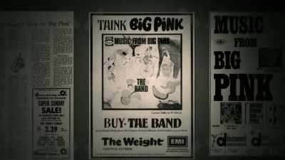 Music from Big Pink
becomes this thing, - Once Were Brothers