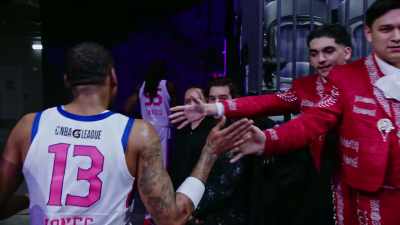 [music intensifies] - Destination NBA: A G League Odyssey