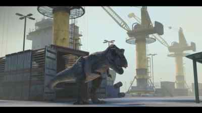 [music intensifies] - Jurassic World: Chaos Theory