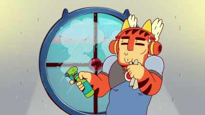 [music playing]
[humming] - ThunderCats Roar