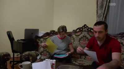 (music playing on radio) - Welcome to Chechnya