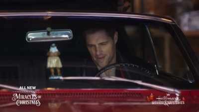 [MUSIC PLAYING OVER CAR STEREO] - A Godwink Christmas: Second Chance, First Love