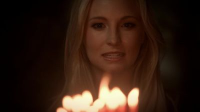 [Music playing] - The Vampire Diaries