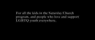 [MUSIC PLAYING] - Saturday Church