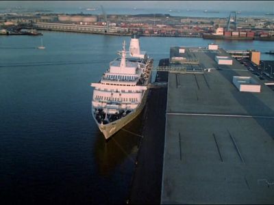 [Music playing] - The Love Boat