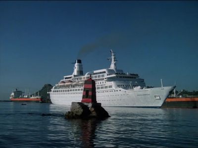 [Music playing] - The Love Boat