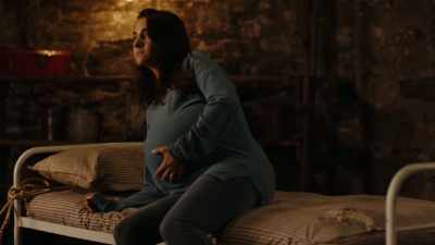 (music plays softly upstairs) - I Won't Let You Go