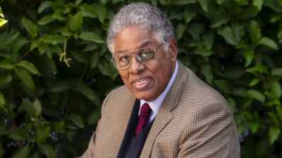 [ music ] - Thomas Sowell: Common Sense in a Senseless World