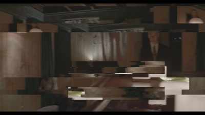 [music slowing down]
[static crackling] - Hell House LLC III: Lake of Fire