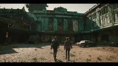 [music softens] - The Walking Dead: Dead City